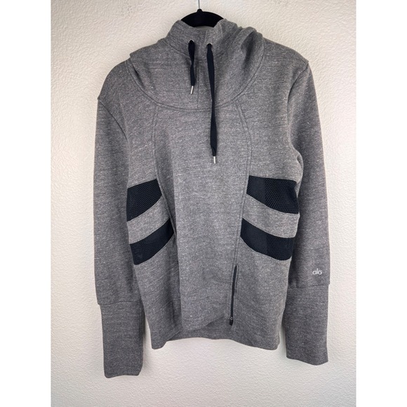 ALO Yoga Tops - ALO Yoga Hoodie Pullover Athletic Athleisure Womens L